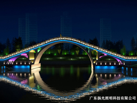 山东滨州桥梁灯光设计