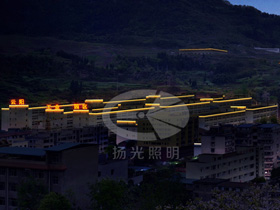 重庆云阳工业园区夜景照明设计